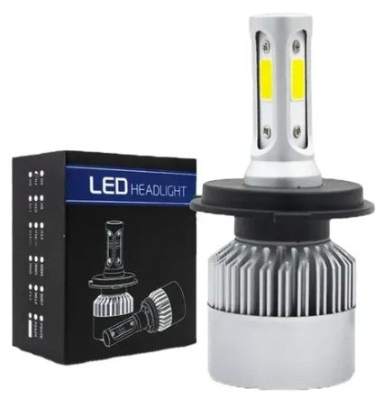 H-11 Kit Ampolletas Led 6000K 12V 30W 2 Pìezas Headlight