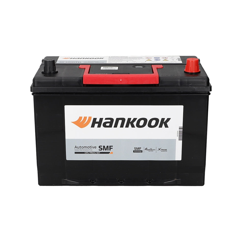 Bateria Hankook 90Amp.Mf105D31L (Cca750) - +