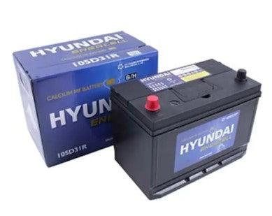 BATERIA HYUNDAI 90AMP. 105D31R NX120-7 (CCA750) HY PORTER C/PESTAÑA + -