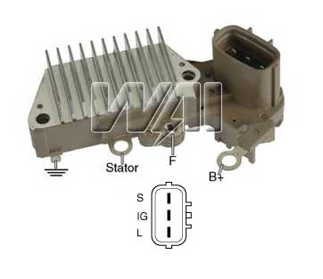 In-439 Regulador Enc.Denso Toyota 3 Pin