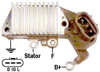 IN-452 REGULADOR ENC.DENSO SUZUKI BALENO 1.8 1998 3 PIN SEÑAL( D-IG-L )