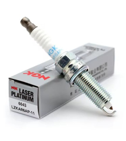 LZKAR6AP-11 Juego Bujia Encendido Ngk Laser Platinum Nissan Tiida Versa Qashqai (6643)