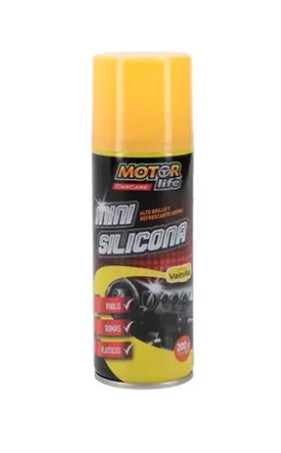 Mini Silicona Spray Motorlife Vainilla 200 Cc