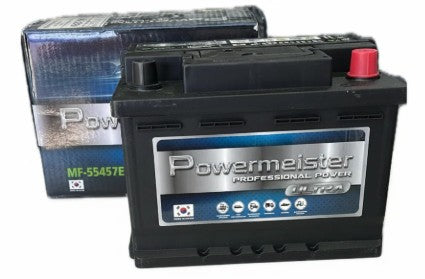 BATERIA POWERMEISTER 55AMP. 55457 (CCA450) KOREA - +