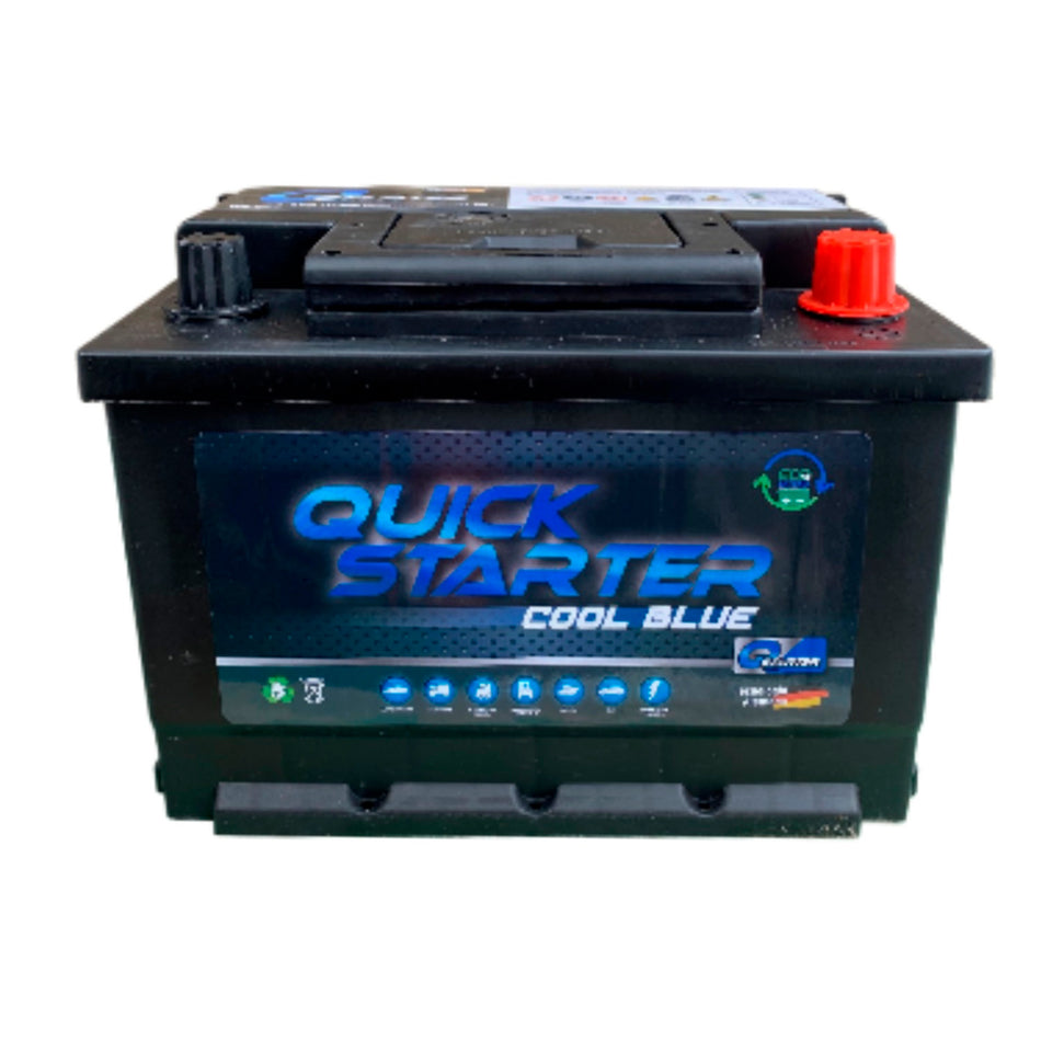 BATERIA QUICKSTARTER 55AMP. LB2-350 (CCA350) - + BAJA POSITIVO DERECHA