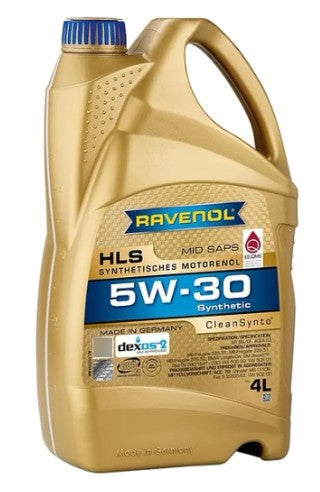 ACEITE RAVENOL 5W/30 HLS SN/CF ACEA C3 4L