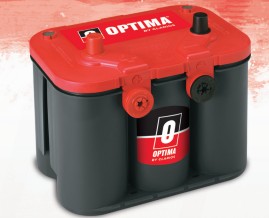 BATERIA OPTIMA 50AMP. 34/78 (CCA800) BORNE STD/PERNO ROJA REDTOP (AGM)