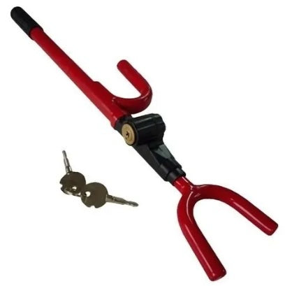 SEGURO TRABA VOLANTE CON 2 LLAVES HIPOWER