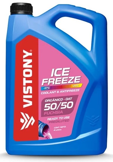 COOLANT VISTONY 50/50 FUCSIA ORGANICO 4L