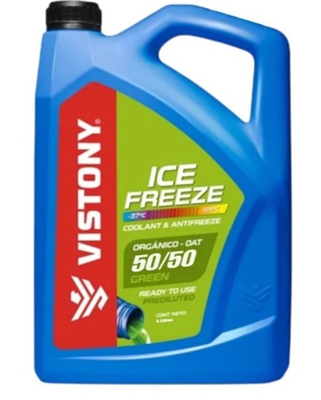 COOLANT VISTONY 50% VERDE ORGANICO 4L