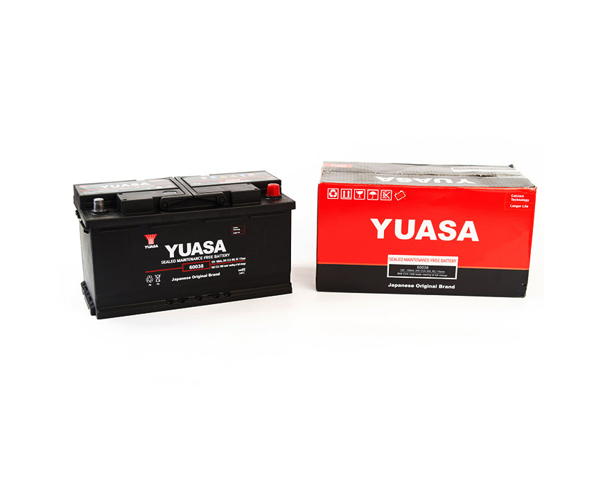BATERIA YUASA 100AMP. 60038 (CCA1008)
