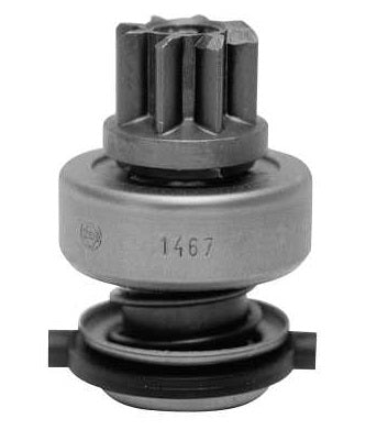 ZEN-1467 BENDIX NISSAN V16 TWIM CAM  CON ARRANQUE BOSCH  8 DIENTES 10 ESTRIAS 66.5 LARGO 27.2 DIAMETRO PIÑON  1006209614