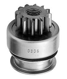 ZEN-0806 BENDIX PEUGEOT BOXER DIESEL, CITROEN XANTIA TD, ZX TD, PEUGEOT 306, 405, 406, 806 12 DIENTES 8 ESTRIAS 51.5 LARGO 31.8 DIAMETRO PIÑON CW 0806 1.01.0806.0 223297 M191T13671 M191T14671