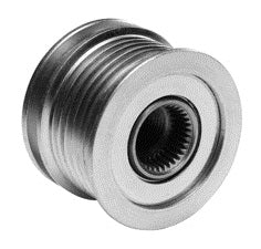 POL-5395 POLEA RUEDA LIBRE 6PK, DIAMETROS 55 50MM, 17MM EJE, M16, CW, 11.1MM REBAJE, CHRYSLER, JEEP, MERCEDES BENZ SPRINTER VAN 2.7L DIESEL, VITO OM611, 612 C30CDI AMG, CON ALTERNADOR BOSCH . 5395, F-233197.2,