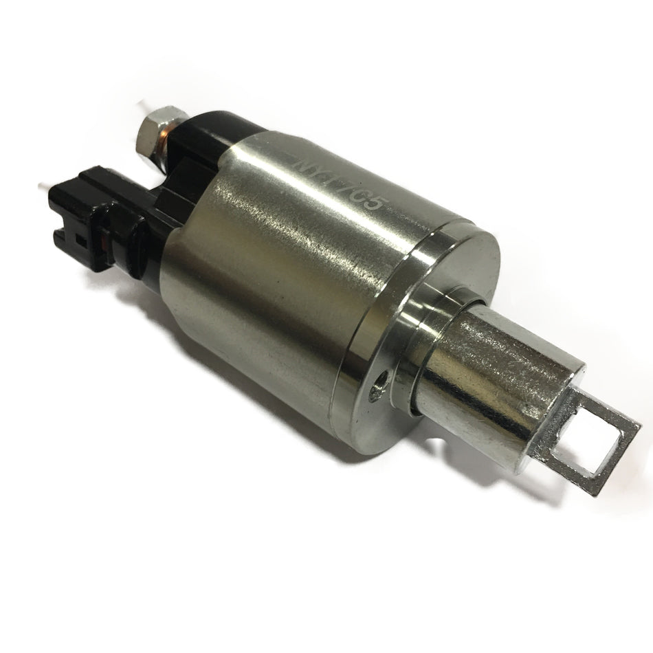 SOLENOIDE KONIGMANN 12V DENSO, PARA MOTORES PMGR, LEXUS 02>06, SCION 05>15, TOYOTA 02>16, TOYOTA CHINA 12>12, TOYOTA EUROPA 03>08, 028099-9701, 153400-8403, ANCLAJE 34MM, DIAMETRO CUERPO 48MM 66-8226